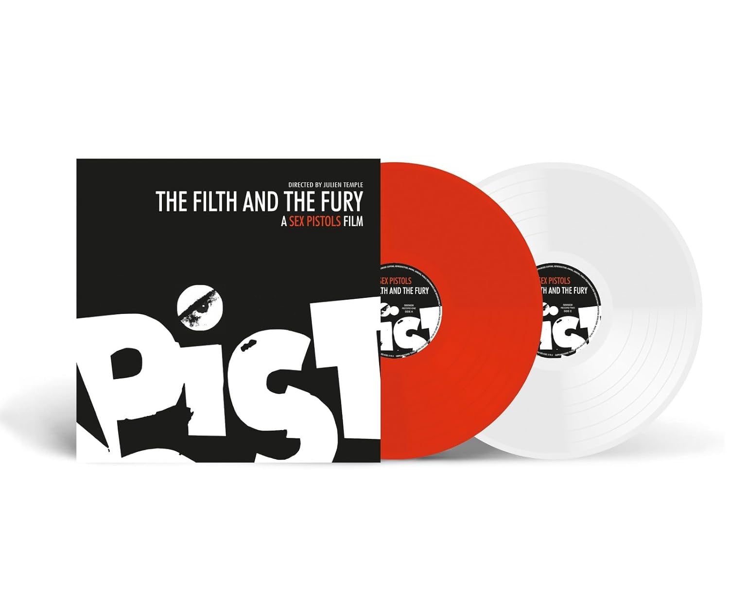Sex Pistols - The Filth & The Fury - Limited Red & White numbered 2LP. 2024 RSD.